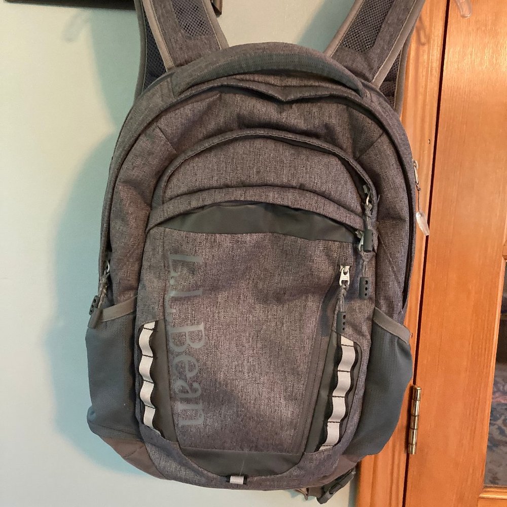 L.L. Bean Campus Commuter Back Pack, gray heather